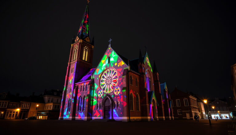 Lichtshow Oude Kerk Delft: LUMINISCENCE tickets, duur & parkeren